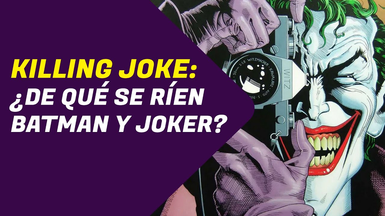 The Killing Joke: El MISTERIO de la risa del final. - YouTube