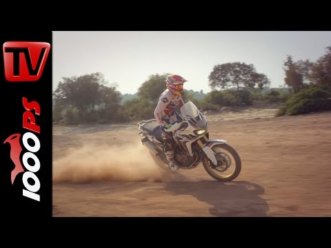 Interview Marc Marquez über die Honda Africa Twin 2016 Interview Marc Marquez über die Honda Africa Twin 2016