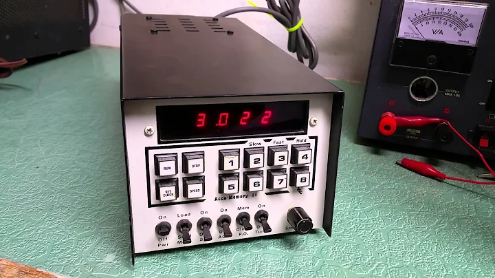 ACCU-MEMORY II CW Morse Code Memory Keyer