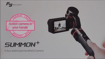 Feiyu-tech summon+ stabilizer handheld camera unboxing in urdu and hindi. Action camera