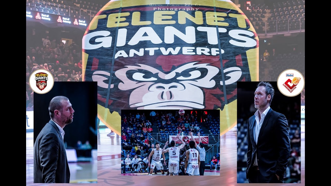 Hubo Limburg United vs Giants Antwerp 6 dec 2019 Full Game