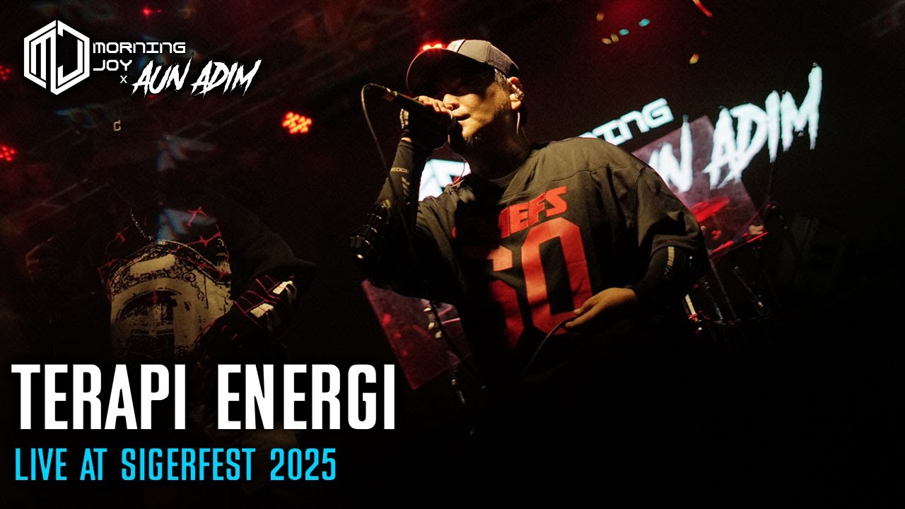 SAINT LOCO - TERAPI ENERGI (LIVE AT SIGERFEST 2025) | MORNING JOY/UNDERGOVER COVER