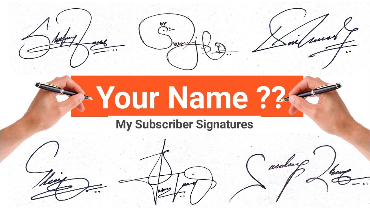 Featured image of post Name S Signature Style