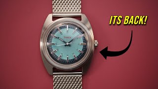 TIMEX x Worn & Wound - Hand-Wound - 37mm - WW75 v2 Vintage Inspired TIMEX with Style - Blue Dial