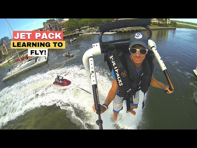 Water JetPack Flyboard. Can Anyone Learn How To Do It? 