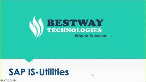 SAP ISU ( Utilities)  Online Training  | SAP ISU training Videos