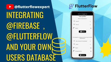 Integrating @Firebase , @FlutterFlow  and Your Own Users Database
