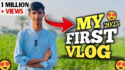 MY FIRST VLOG😍| INTRODUCTION VIDEO💖| 2025