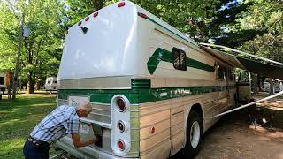 CHARTER BUS RV CONVERSION AMAZING 1965  GM