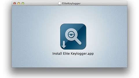 Free Keylogger for Mac OS X. Video Tutorial