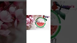 Watermelon symbol Palestine flag 🇵🇸🍉 #savegazapalestine #art #shorts