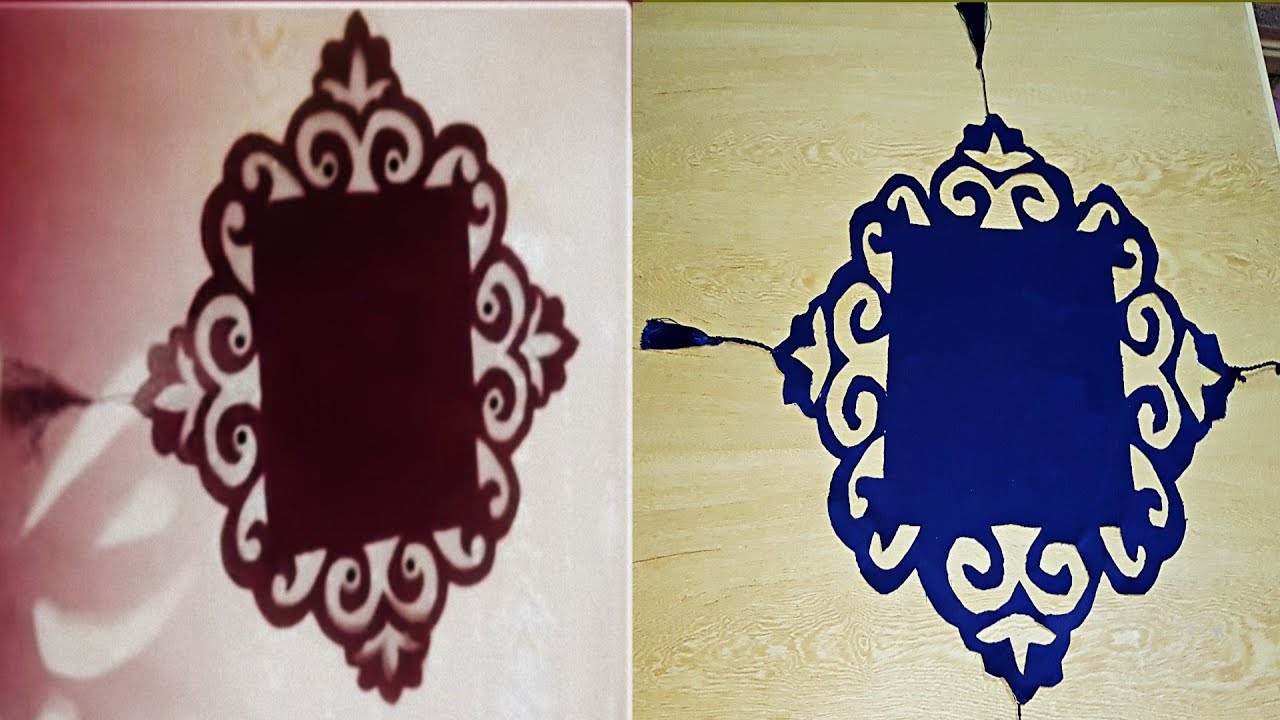 صنع مفارش تركية للطاولات بدون خياطة/les nappes des  tables et des coins