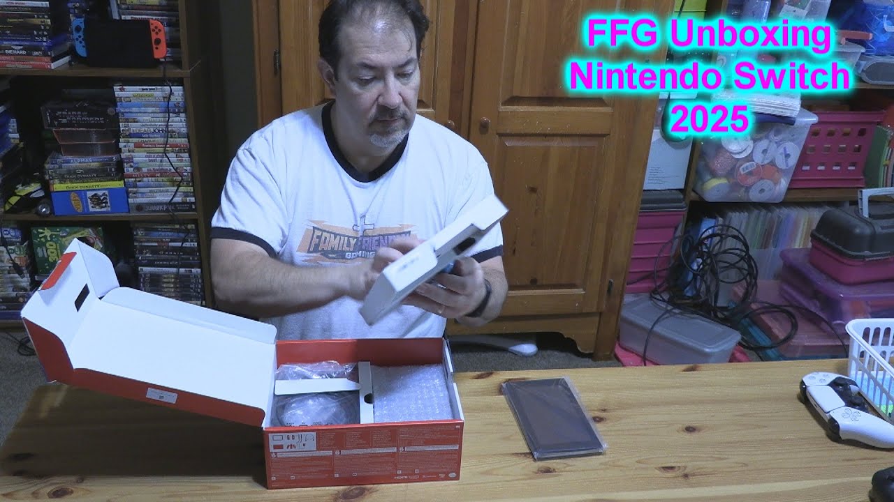 Nintendo Switch A-fy FFG Unboxing Nintendo Switch 2025 - YouTube