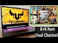 GTA 5 [8+8 Dual Channel Ram] Gaming Review on Asus Tuf A15 [Ryzen 5 4600H] [Nvidia GTX 1650 Ti] 🔥