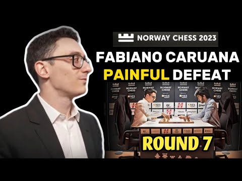 Fabiano Caruana PAINFUL DEFEAT against Gukesh D. || NORWAY CHESS 2023 || ROUND 7 || Armageddon