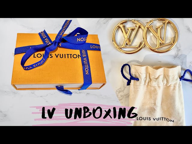 Louis Vuitton Earrings unboxing and First Impressions 