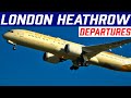 LONDON HEATHROW PLANE SPOTTING 2020 | Departures