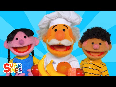 Are You Hungry? | The Super Simple Puppets | Kids Healthy Food Song | Super Simple Songs