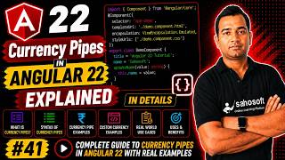Currency Pipes in Angular 22 Explained in Details  | Angular 22 complete course