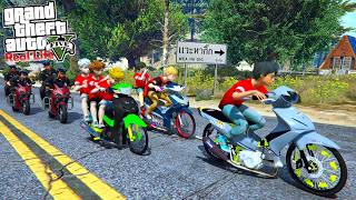 GTA V MOD (Real Life) โนบิตะและเพื่อนๆ เที่ยวบ้านพักต่างอากาศ เล่นแบบชวิตจริง EP.55 #217 screenshot 4