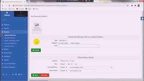 Konfigurasi Shared Hosting Menggunakan Webmin