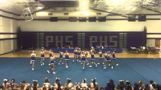 AHS Varsity Cheer- Camp 15-16 Top Team
