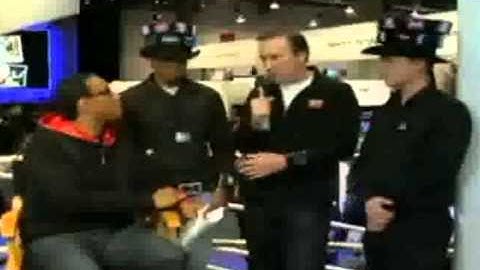 Mario Armstrong and The Video Name Tag from The Sony Stage at CES.avi