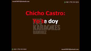 Karaoke Como Tú Querer Carin Leon Ft  Chicho Castro