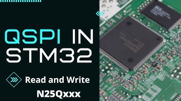 QSPI in STM32 || Write and Read || N25Q