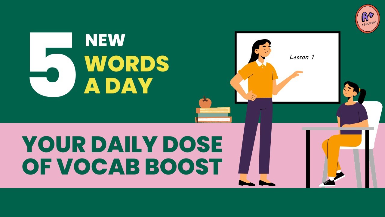 Master the Art of Vocabulary: Learn 5 New Words Today - YouTube