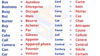 ✅50 Mots Couramment Utilisés En Anglais Commençant Par La Lettre "B" #10MotsParJourChallenge #WEESER