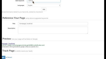 odoo optimize seo panel based on website language