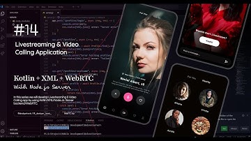 Develop Livestreaming and Video calling app| Part-14 | Android Studio | Kotlin | Node.Js | WebRTC