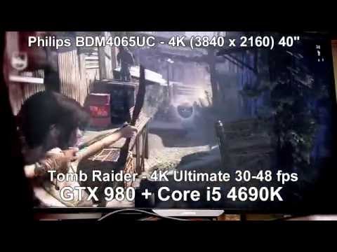 Philips BDM4065UC - 4K / Ultra HD gaming test