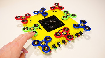 I built a Synthesizer out of Fidget Spinners