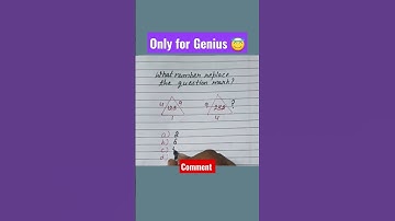 New Puzzle for Genius / IQ Test / Maths puzzle #shorts #viralshorts #mathstricks