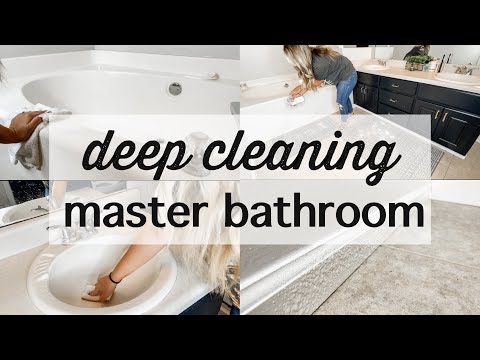 How Long Should It Take To Clean A Master Bathroom?