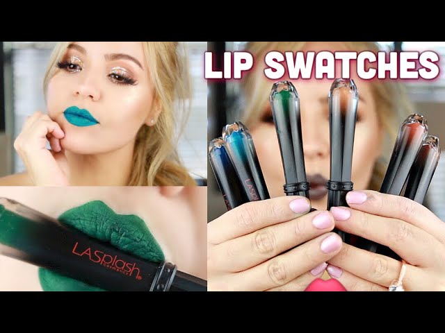 LIP SWATCHES | Divine - YouTube