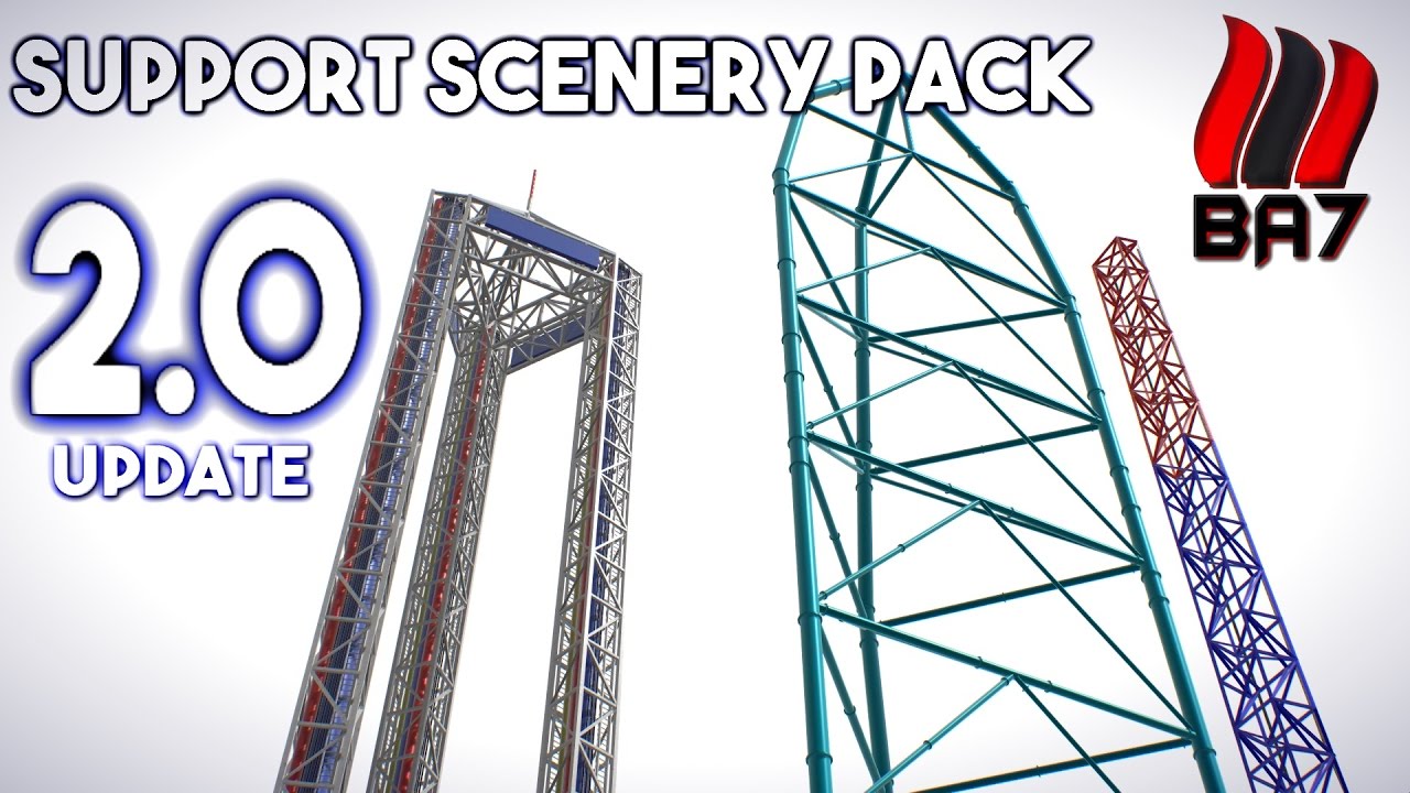 Scenery Pack Update 2.0! Strata Towers & More!