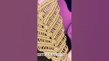 #macrametutorials #crochet #macrameartschool #macrametutorial #macrame #diy #macramechristmas