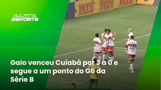 CRB tem atuação dominante contra o Cuiabá e segue na briga pelo G-6 - 28/9/26