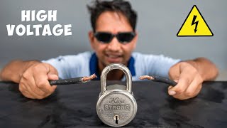 Electricity Vs Lock  क्या ताला पिघल जायेगा ? | Experiment