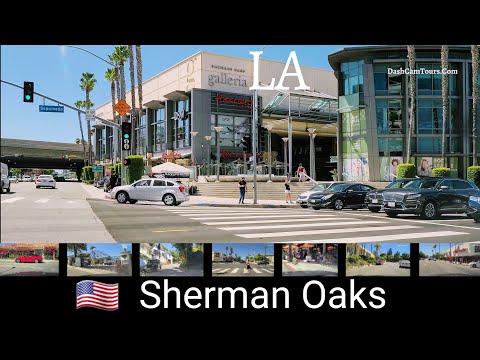2020 Driving Tour of Sherman Oaks, California, USA [4K] Dash Cam Tours