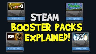 Steam Booster Packs Explained! (How to Get, Drop Rate, Chance Calculator, Eligibility & Gems)
