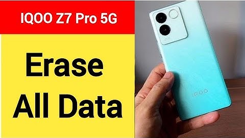How to erase all data without frp lock, iqoo Z7 Pro 5G me factory reset kaise karen, factory reset s