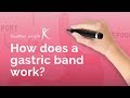 How does a gastric band work?