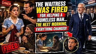 The Waitress Was Fired for Helping a Homeless Man... The Next Morning, Everyone Was Shocked!