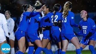 BYU vs. UNC: 2023 NCAA women's soccer tournament extended highlights
