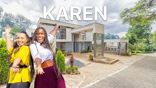 Inside A BENTLEY- INSPIRED FUTURISTIC MANSION In The Prestigious Karen Neighbourhood | Mega Mansion