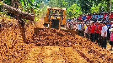 🔴Operation Expert Bulldozer CAT D6R XL Building Plantation Roads